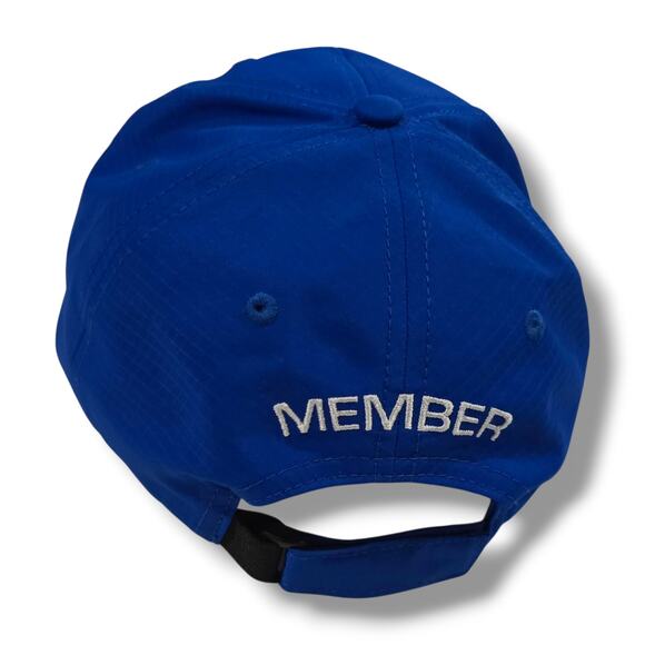 Disney Vacation Club Member Blue Adjustable Hat Embroidered Logo 100% Polyester - Picture 3 of 6